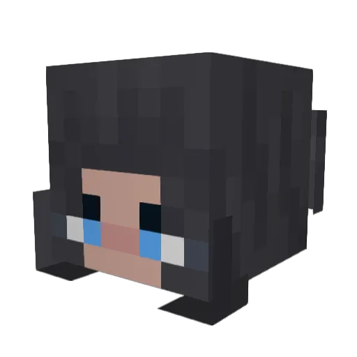 th0mas14HH Minecraft avatar head, 3D render