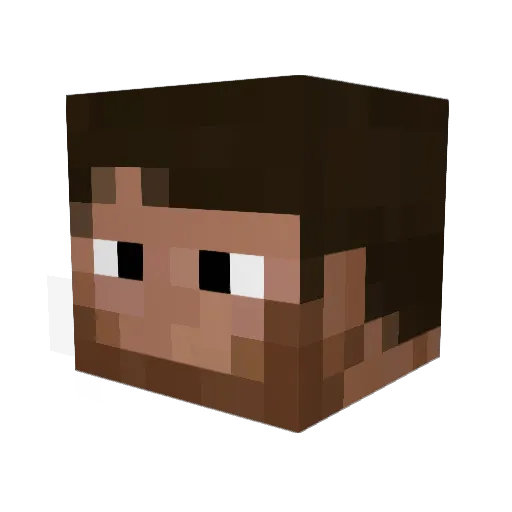 th0rgil Minecraft avatar head, 3D render