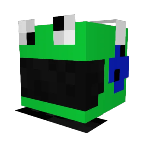 th3cooki3monst3r Minecraft avatar head, 3D render