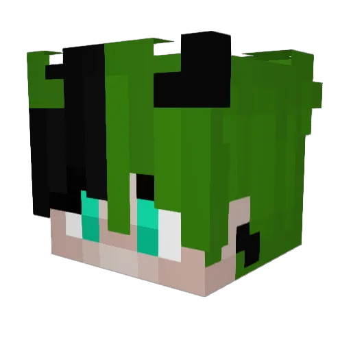 th3cr4f7guy Minecraft avatar head, 3D render
