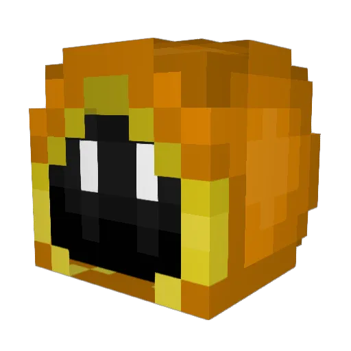 th3crush Minecraft avatar head, 3D render