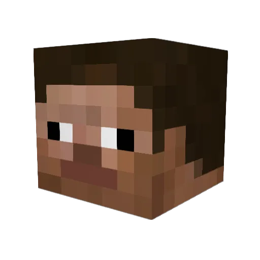 th3monks32 Minecraft avatar head, 3D render