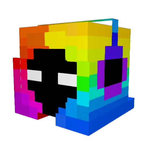 thaGoodGamer Minecraft avatar head, 3D render