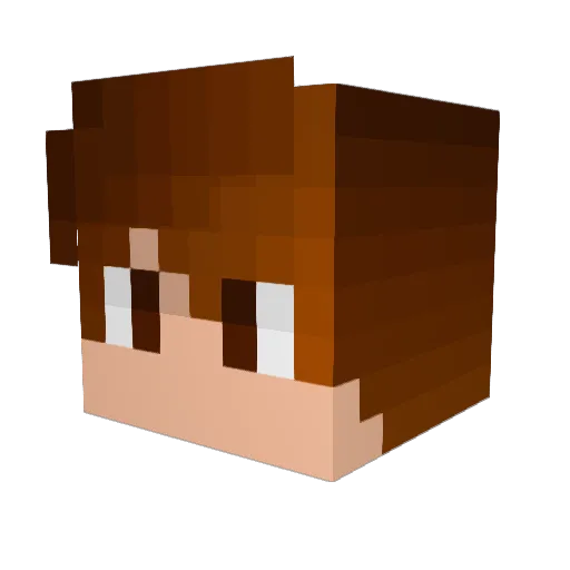 tha_goosboy Minecraft avatar head, 3D render