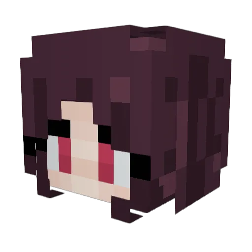 thaiboygoooon Minecraft avatar head, 3D render