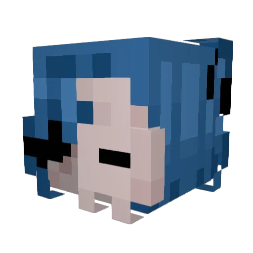 thaiisapo Minecraft avatar head, 3D render