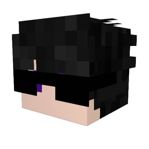 thalles_kkj Minecraft avatar head, 3D render