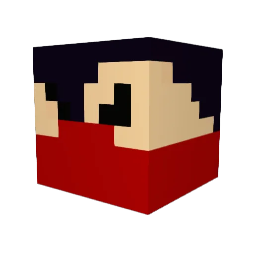 thanh33490 Minecraft avatar head, 3D render