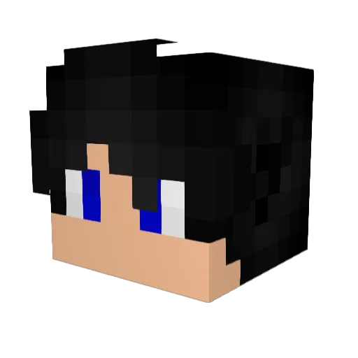 thanna223 Minecraft avatar head, 3D render