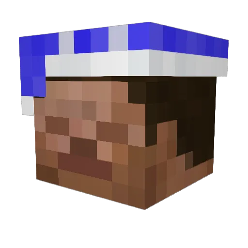 thanos012 Minecraft avatar head, 3D render