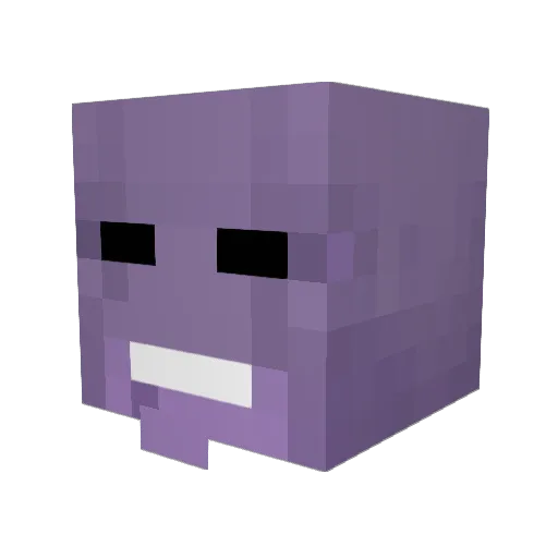 thanos5stone Minecraft avatar head, 3D render