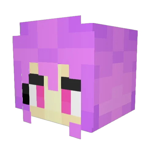 tharrison66 Minecraft avatar head, 3D render