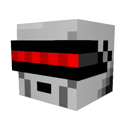 tharsch221 Minecraft avatar head, 3D render