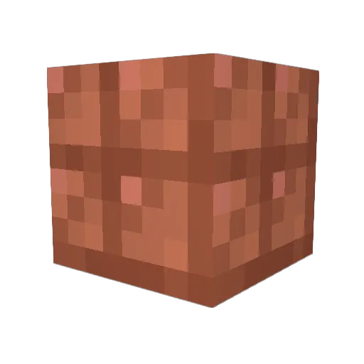that1braincell Minecraft avatar head, 3D render