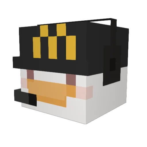 thatAnnoyingLad Minecraft avatar head, 3D render