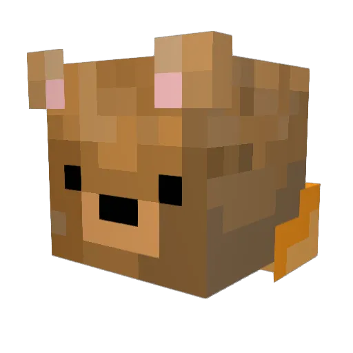 that_0n3 Minecraft avatar head, 3D render