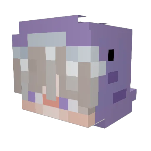 that_1_sniper Minecraft avatar head, 3D render