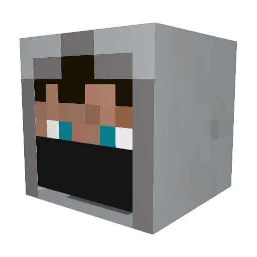 that_dude123 Minecraft avatar head, 3D render