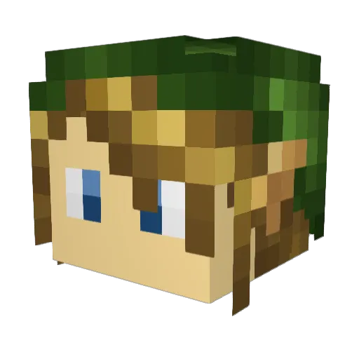 that_guy_galeo Minecraft avatar head, 3D render