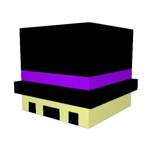 that_one_modder Minecraft avatar head, 3D render