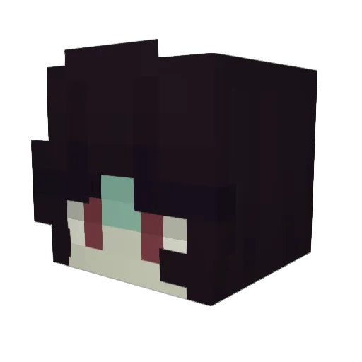 that_slug_daddy Minecraft avatar head, 3D render