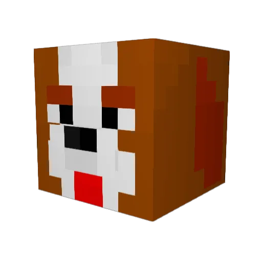 that_sound_guy Minecraft avatar head, 3D render