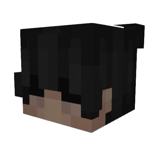 thatboyyaz Minecraft avatar head, 3D render