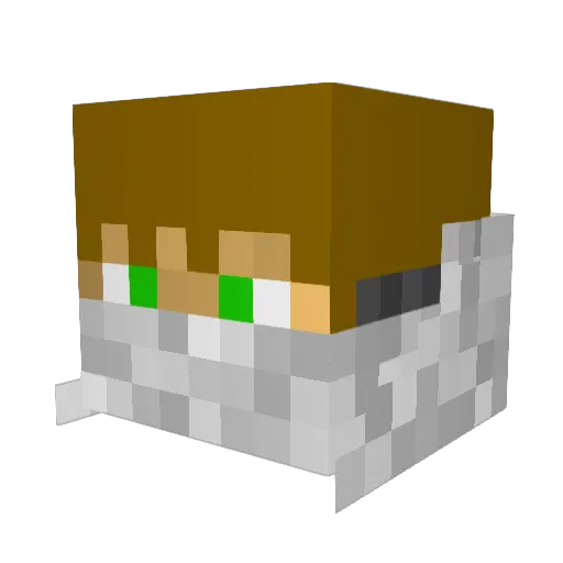 thatepicguy6 Minecraft avatar head, 3D render