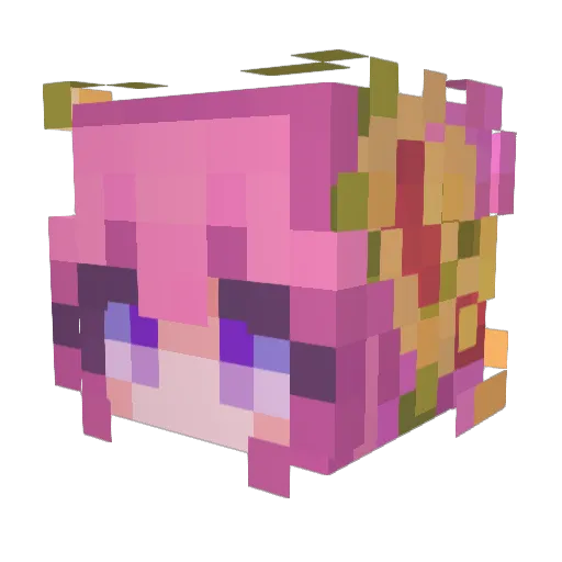 thatgayguy927 Minecraft avatar head, 3D render