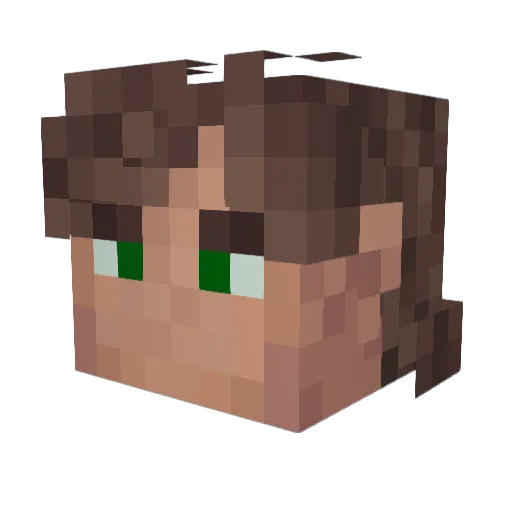thatguy5236 Minecraft avatar head, 3D render