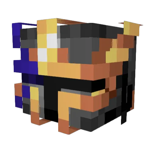 thatguygrazy232 Minecraft avatar head, 3D render
