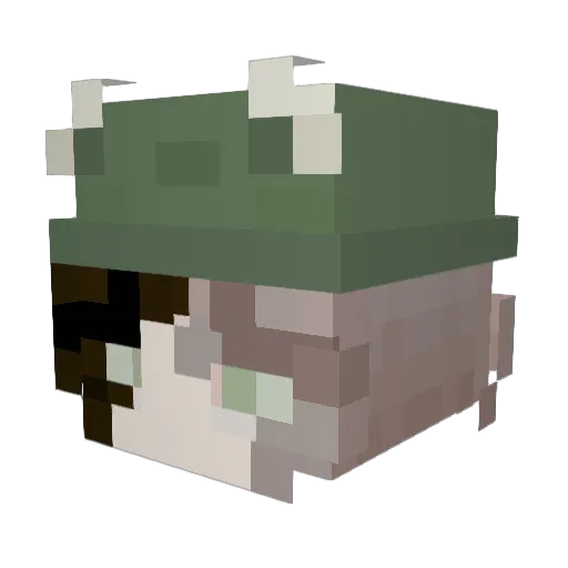 thatinnit Minecraft avatar head, 3D render