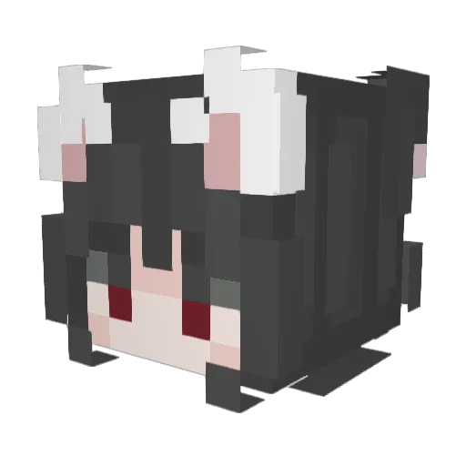 thatisntokay Minecraft avatar head, 3D render