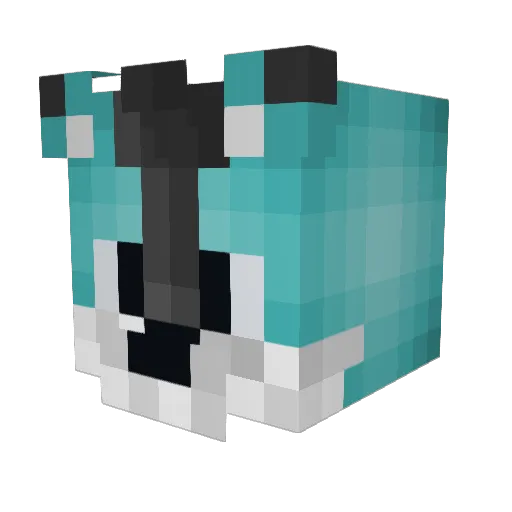 thatiswhat Minecraft avatar head, 3D render