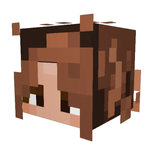 thatlittletwink4 Minecraft avatar head, 3D render