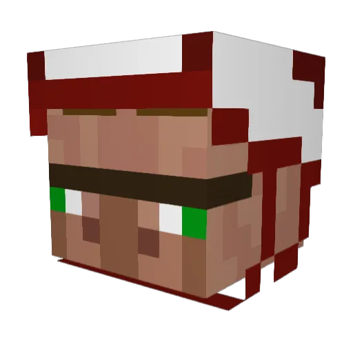 thatmemeguy69 Minecraft avatar head, 3D render