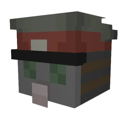 thatoneguy072 Minecraft avatar head, 3D render