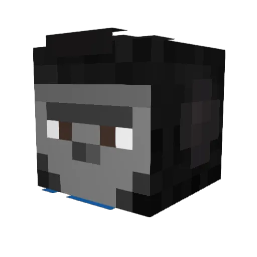 thatoneguy100000 Minecraft avatar head, 3D render