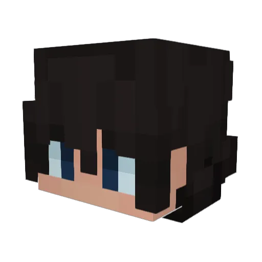 thatoneoddghost Minecraft avatar head, 3D render