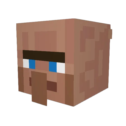 thatonepersonn Minecraft avatar head, 3D render