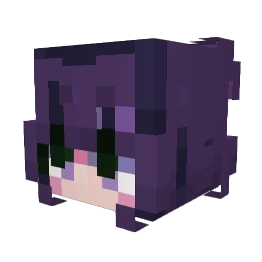 thatoneweed Minecraft avatar head, 3D render