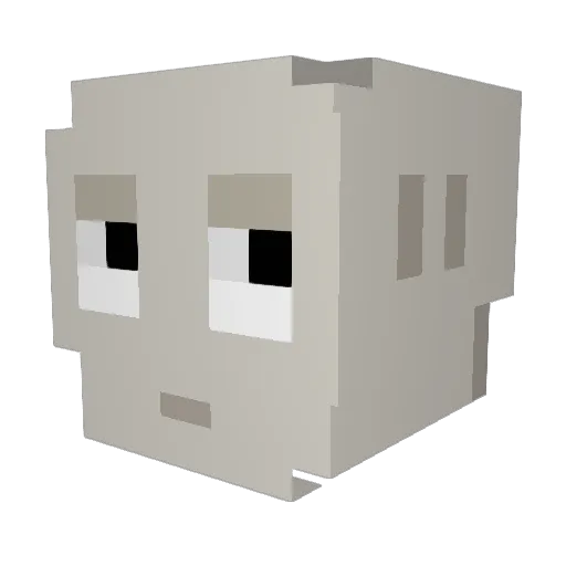 thatrandomdude0 Minecraft avatar head, 3D render
