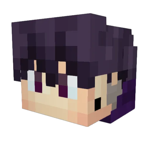 thatsgrimmsh1z Minecraft avatar head, 3D render