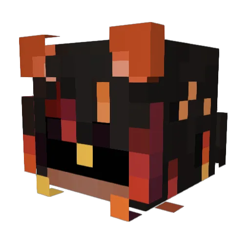 thatsillykek Minecraft avatar head, 3D render