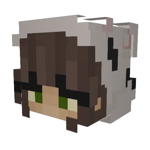 thatslee Minecraft avatar head, 3D render