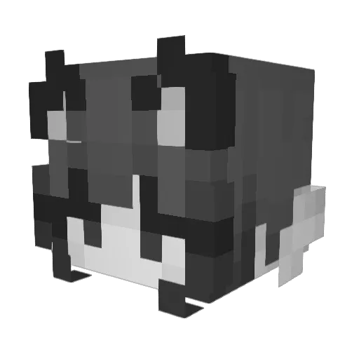 thatssosierra Minecraft avatar head, 3D render