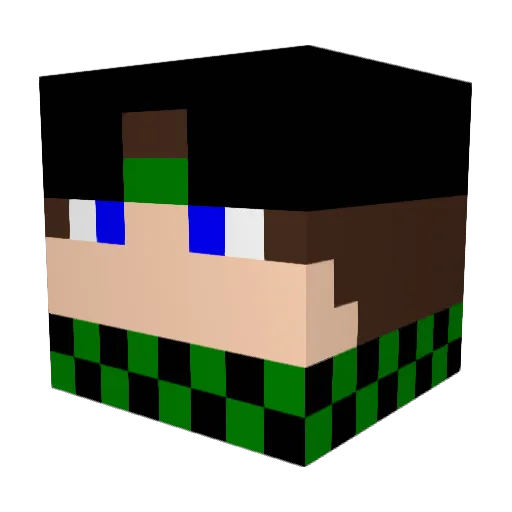 thatstool Minecraft avatar head, 3D render