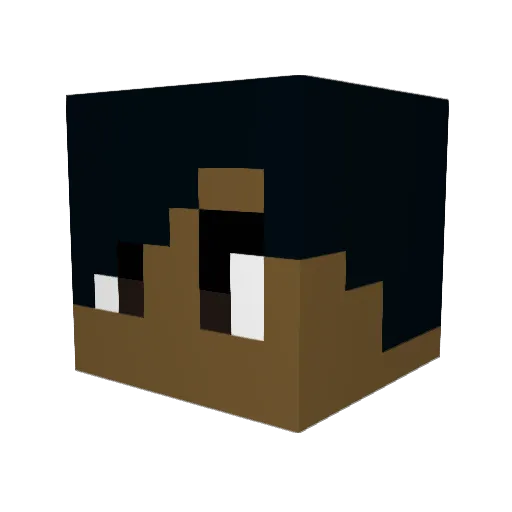 thaumaTurgyst Minecraft avatar head, 3D render