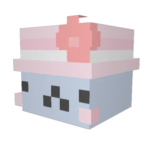 thdmsdl Minecraft avatar head, 3D render