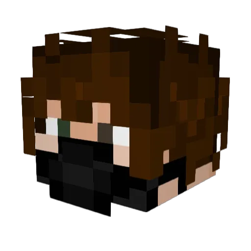 the099 Minecraft avatar head, 3D render